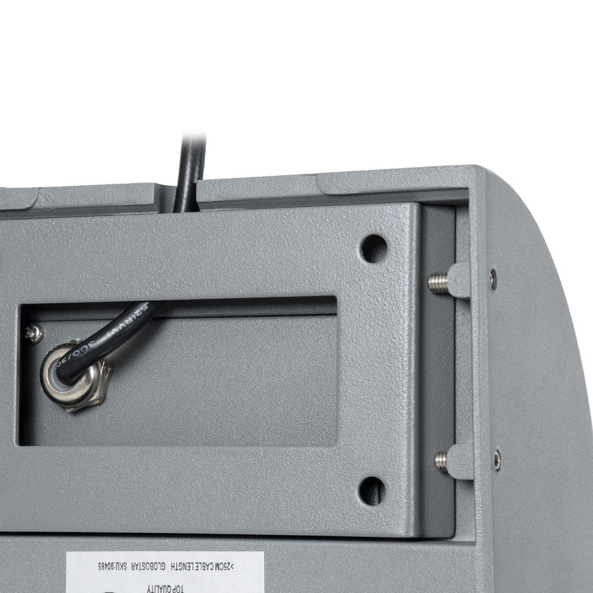 GloboStar® FLOOD-DENA 90488 Επιτοίχιος Προβολέας Wall Washer για Φωτισμό Κτιρίων - Απλίκα & Δαπέδου LED 30W 2850lm 5° DC 24V Αδιάβροχο IP67 Μ18.5 x Π13 x Υ12cm Φυσικό Λευκό 4500K - Γκρι Ανθρακί - 3 Years Warranty - ledmania.gr
