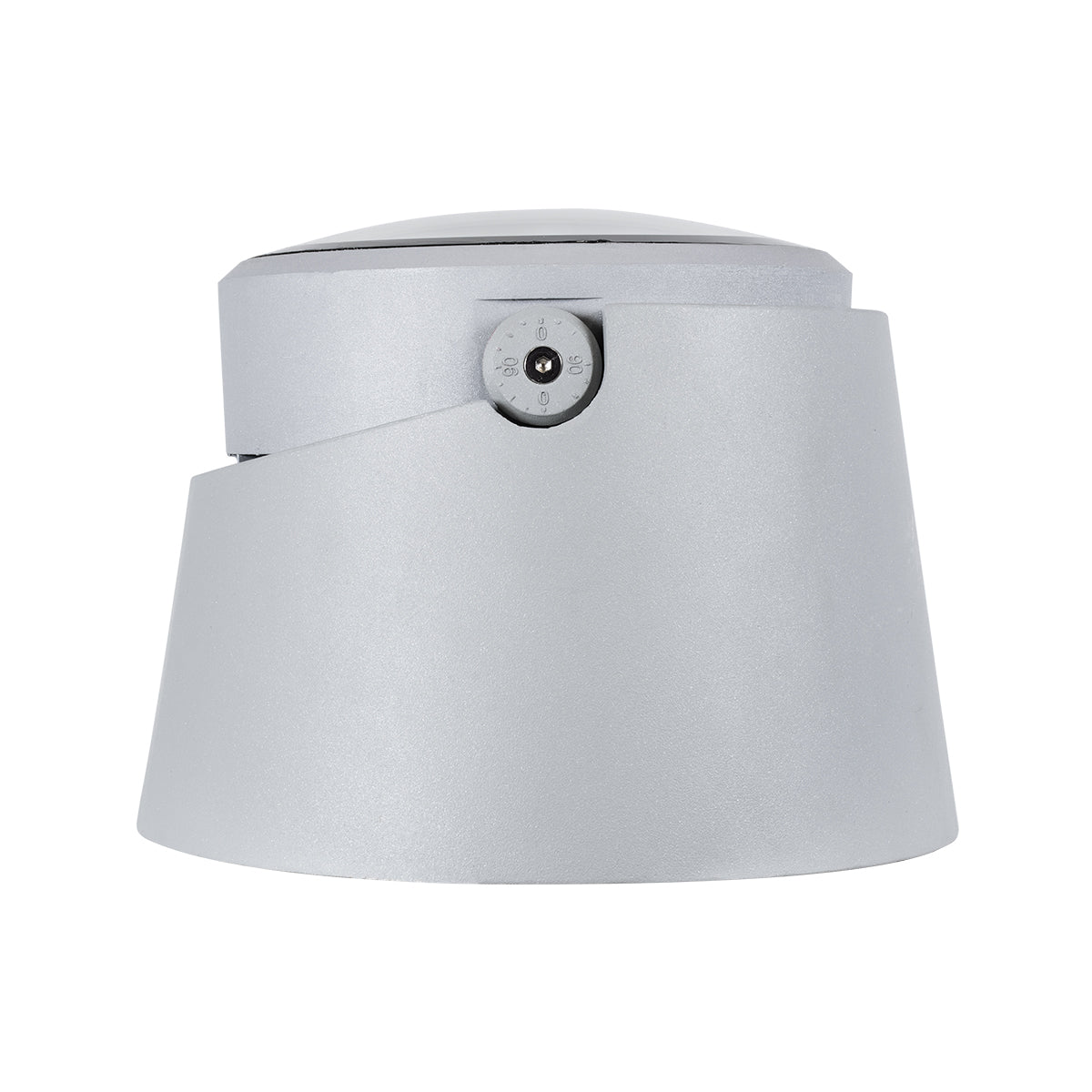 GloboStar® FLOOD-RANA 90490 Κινούμενος Προβολέας - Σποτ Φωτισμού Wall Washer για Φωτισμό Κτιρίων LED 36W 3420lm 5° DC 24V Αδιάβροχο IP67 Φ26.5 x Υ20cm Φυσικό Λευκό 4500K - Γκρι - 3 Years Warranty - ledmania.gr