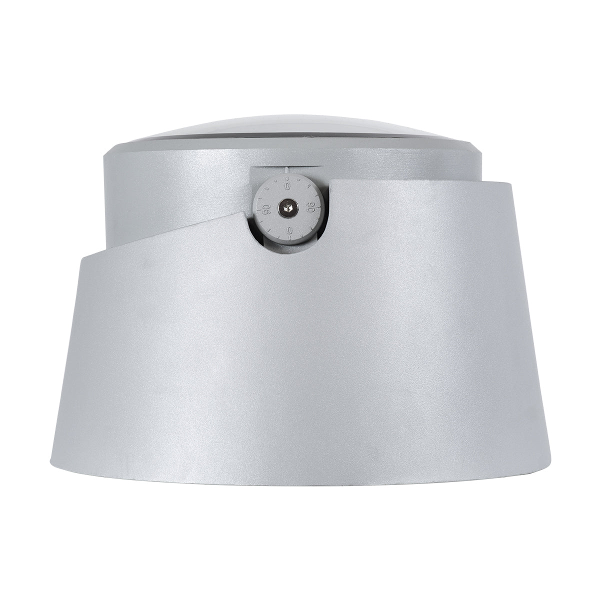 GloboStar® FLOOD-RANA 90492 Κινούμενος Προβολέας - Σποτ Φωτισμού Wall Washer για Φωτισμό Κτιρίων LED 60W 5700lm 5° DC 24V Αδιάβροχο IP67 Φ30 x Υ21cm Φυσικό Λευκό 4500K - Γκρι - 3 Years Warranty - ledmania.gr