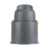 GloboStar® FLOOD-SIMA 90493 Κινούμενος Προβολέας - Σποτ Φωτισμού Wall Washer με Αντιθαμβωτική Γρίλια για Φωτισμό Κτιρίων LED 24W 2160lm 30° DC 24V Αδιάβροχο IP67 Μ14.5 x Π24.2 x Υ22.5cm Θερμό Λευκό 2700K - Γκρι Ανθρακί - 3 Years Warranty - ledmania.gr