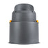 GloboStar® FLOOD-SIMA 90495 Κινούμενος Προβολέας - Σποτ Φωτισμού Wall Washer με Αντιθαμβωτική Γρίλια για Φωτισμό Κτιρίων LED 36W 3240lm 30° DC 24V Αδιάβροχο IP67 Μ21 x Π26 x Υ27cm Θερμό Λευκό 2700K - Γκρι Ανθρακί - 3 Years Warranty - ledmania.gr