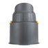 GloboStar® FLOOD-SIMA 90495 Κινούμενος Προβολέας - Σποτ Φωτισμού Wall Washer με Αντιθαμβωτική Γρίλια για Φωτισμό Κτιρίων LED 36W 3240lm 30° DC 24V Αδιάβροχο IP67 Μ21 x Π26 x Υ27cm Θερμό Λευκό 2700K - Γκρι Ανθρακί - 3 Years Warranty - ledmania.gr
