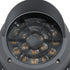 GloboStar® FLOOD-SIMA 90495 Κινούμενος Προβολέας - Σποτ Φωτισμού Wall Washer με Αντιθαμβωτική Γρίλια για Φωτισμό Κτιρίων LED 36W 3240lm 30° DC 24V Αδιάβροχο IP67 Μ21 x Π26 x Υ27cm Θερμό Λευκό 2700K - Γκρι Ανθρακί - 3 Years Warranty - ledmania.gr