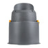 GloboStar® FLOOD-SIMA 90496 Κινούμενος Προβολέας - Σποτ Φωτισμού Wall Washer με Αντιθαμβωτική Γρίλια για Φωτισμό Κτιρίων LED 36W 3060lm 30° DC 24V Αδιάβροχο IP67 Μ21 x Π26 x Υ27cm RGBW DMX512 - Γκρι Ανθρακί - 3 Years Warranty - ledmania.gr