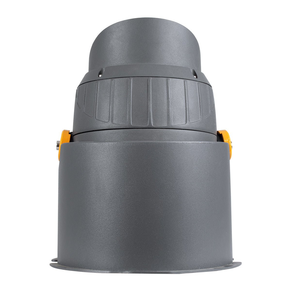 GloboStar® FLOOD-SIMA 90496 Κινούμενος Προβολέας - Σποτ Φωτισμού Wall Washer με Αντιθαμβωτική Γρίλια για Φωτισμό Κτιρίων LED 36W 3060lm 30° DC 24V Αδιάβροχο IP67 Μ21 x Π26 x Υ27cm RGBW DMX512 - Γκρι Ανθρακί - 3 Years Warranty - ledmania.gr
