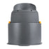 GloboStar® FLOOD-SIMA 90498 Κινούμενος Προβολέας - Σποτ Φωτισμού Wall Washer με Αντιθαμβωτική Γρίλια για Φωτισμό Κτιρίων LED 60W 5100lm 30° DC 24V Αδιάβροχο IP67 Μ29 x Π24 x Υ28.5cm RGBW DMX512 - Γκρι Ανθρακί - 3 Years Warranty - ledmania.gr