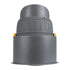 GloboStar® FLOOD-SIMA 90498 Κινούμενος Προβολέας - Σποτ Φωτισμού Wall Washer με Αντιθαμβωτική Γρίλια για Φωτισμό Κτιρίων LED 60W 5100lm 30° DC 24V Αδιάβροχο IP67 Μ29 x Π24 x Υ28.5cm RGBW DMX512 - Γκρι Ανθρακί - 3 Years Warranty - ledmania.gr