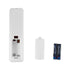GloboStar® PARK 90501 Αυτόνομο Αδιάβροχο IP65 Ηλιακό Φωτοβολταϊκό Φωτιστικό Στύλου / Κολώνας Πλατείας LED 25W με Ανιχνευτή Κίνησης, Αισθητήρα Νυχτός και Ασύρματο Χειριστήριο Θερμό Λευκό 2700K Φ50 x Υ20cm - ledmania.gr
