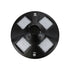 GloboStar® PARK 90501 Αυτόνομο Αδιάβροχο IP65 Ηλιακό Φωτοβολταϊκό Φωτιστικό Στύλου / Κολώνας Πλατείας LED 25W με Ανιχνευτή Κίνησης, Αισθητήρα Νυχτός και Ασύρματο Χειριστήριο Θερμό Λευκό 2700K Φ50 x Υ20cm - ledmania.gr