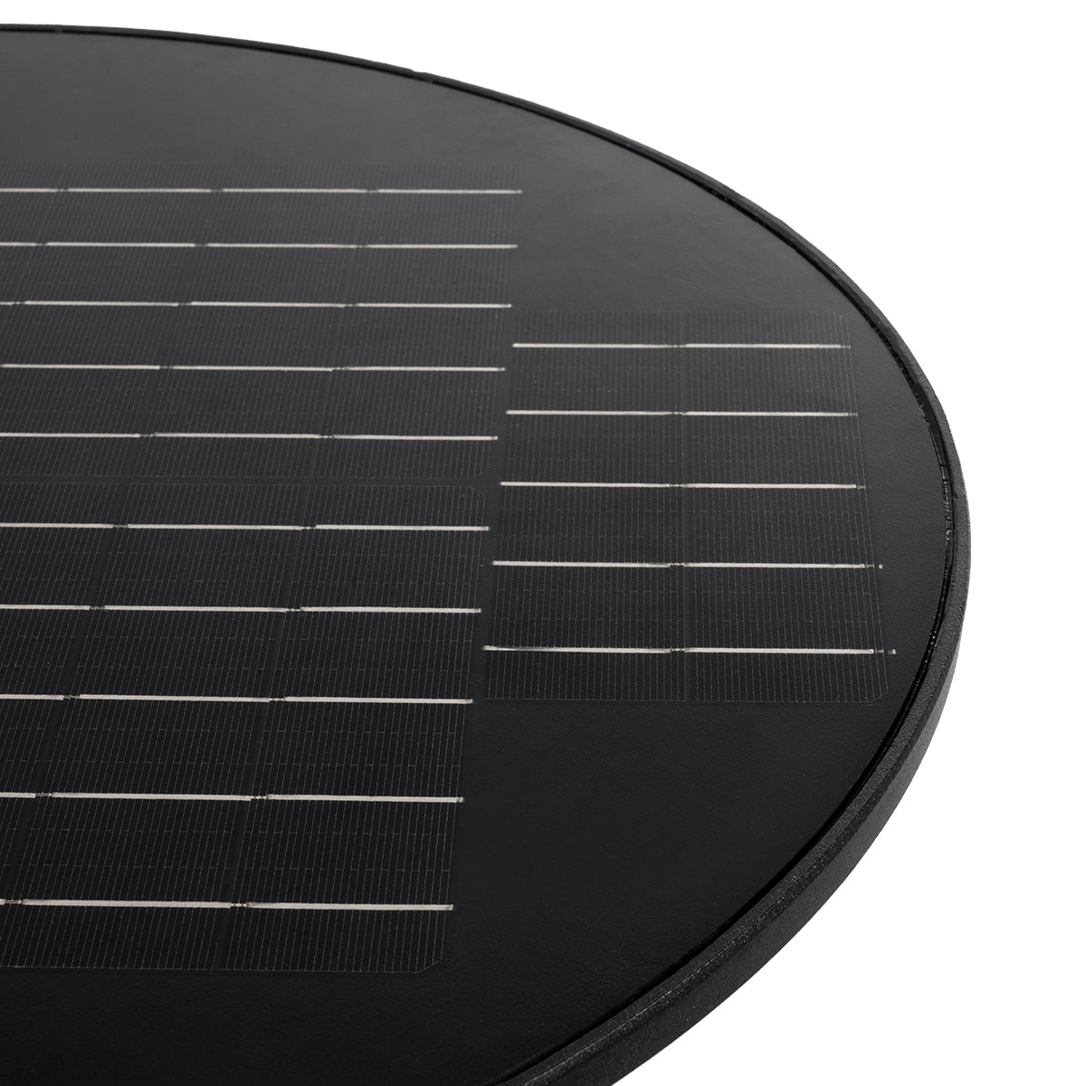 GloboStar® PARK 90501 Αυτόνομο Αδιάβροχο IP65 Ηλιακό Φωτοβολταϊκό Φωτιστικό Στύλου / Κολώνας Πλατείας LED 25W με Ανιχνευτή Κίνησης, Αισθητήρα Νυχτός και Ασύρματο Χειριστήριο Θερμό Λευκό 2700K Φ50 x Υ20cm - ledmania.gr