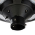 GloboStar® PARK 90501 Αυτόνομο Αδιάβροχο IP65 Ηλιακό Φωτοβολταϊκό Φωτιστικό Στύλου / Κολώνας Πλατείας LED 25W με Ανιχνευτή Κίνησης, Αισθητήρα Νυχτός και Ασύρματο Χειριστήριο Θερμό Λευκό 2700K Φ50 x Υ20cm - ledmania.gr