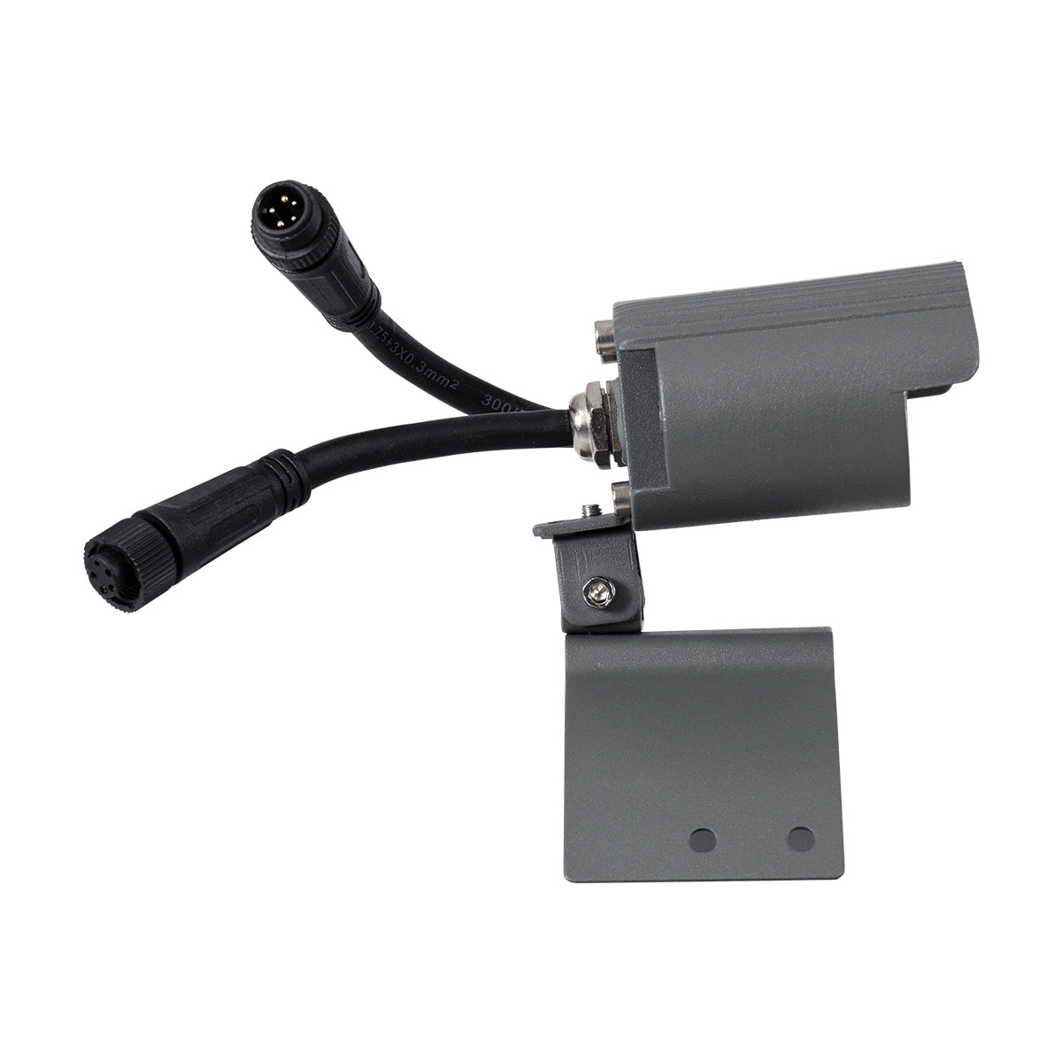 GloboStar® TREELIGHT-PLANTE 90518 Κυρτή Μπάρα Φωτισμού Wall Washer με Αντιθαμβωτική Γρίλια Ειδική για Φυτά - Δέντρα LED 3W 255lm 15° DC 24V Αδιάβροχο IP67 Μ11 x Π8.5 x Υ11cm RGBW DMX512 - Γκρι Ανθρακί - 3 Years Warranty - ledmania.gr