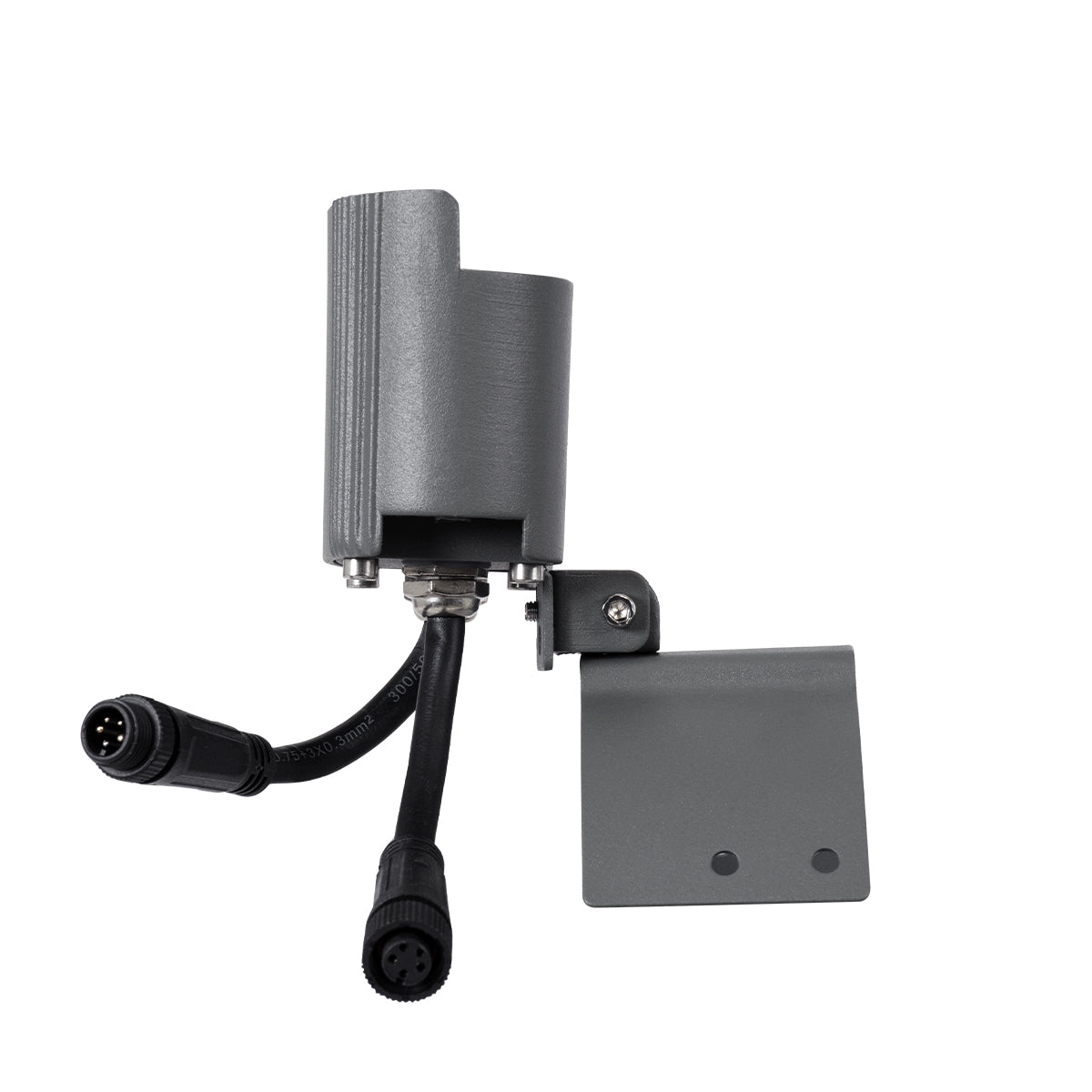GloboStar® TREELIGHT-PLANTE 90518 Κυρτή Μπάρα Φωτισμού Wall Washer με Αντιθαμβωτική Γρίλια Ειδική για Φυτά - Δέντρα LED 3W 255lm 15° DC 24V Αδιάβροχο IP67 Μ11 x Π8.5 x Υ11cm RGBW DMX512 - Γκρι Ανθρακί - 3 Years Warranty - ledmania.gr