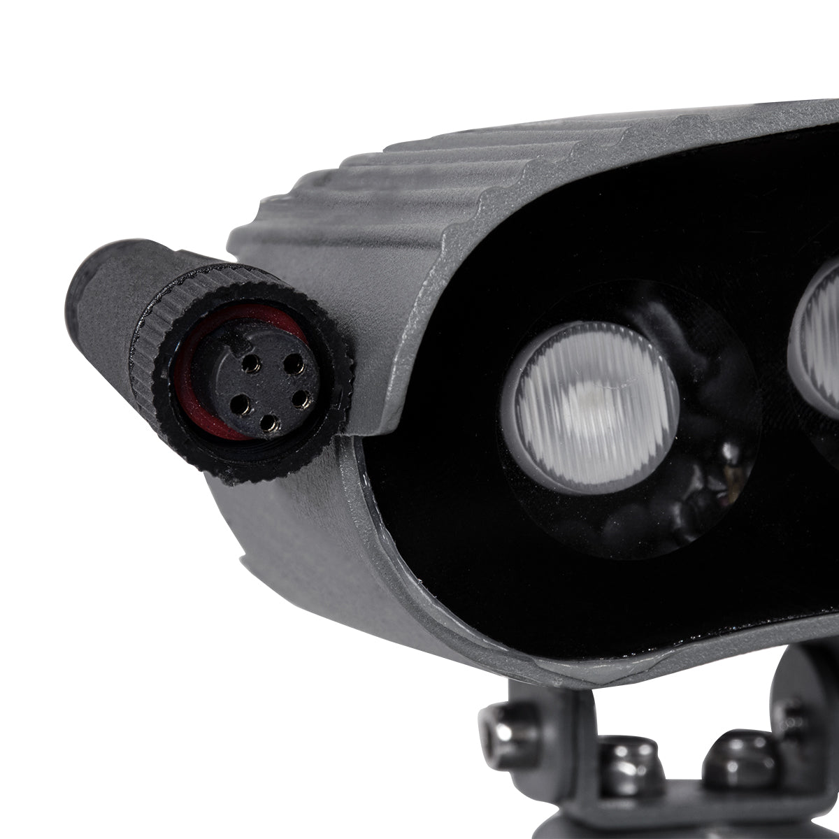 GloboStar® TREELIGHT-PLANTE 90518 Κυρτή Μπάρα Φωτισμού Wall Washer με Αντιθαμβωτική Γρίλια Ειδική για Φυτά - Δέντρα LED 3W 255lm 15° DC 24V Αδιάβροχο IP67 Μ11 x Π8.5 x Υ11cm RGBW DMX512 - Γκρι Ανθρακί - 3 Years Warranty - ledmania.gr