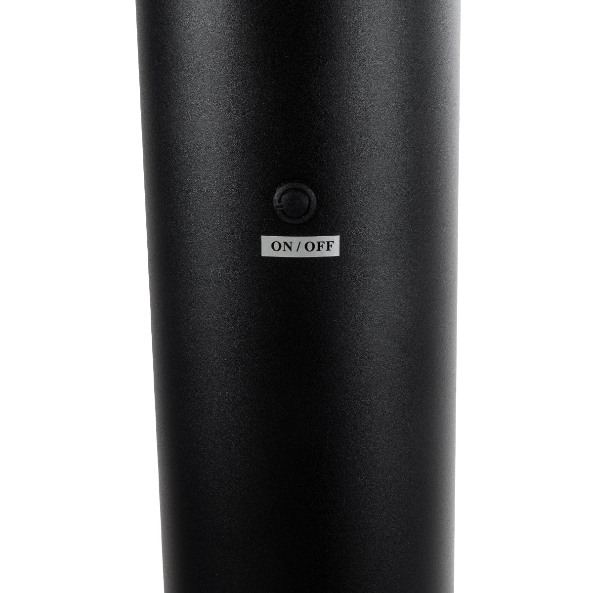 GloboStar® VEGGIE 90550 Φωτιστικό Κήπου - Κολωνάκι Αρχιτεκτονικού Φωτισμού Εξωτερικού Χώρου Μονόφωτο 1 x E27 AC 220-240V - Αδιάβροχο IP65 - Σώμα Αλουμινίου & ABS - Φ23 x Υ60cm - Μαύρο - 2 Χρόνια Εγγύηση - ledmania.gr