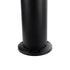 GloboStar® VEGGIE 90550 Φωτιστικό Κήπου - Κολωνάκι Αρχιτεκτονικού Φωτισμού Εξωτερικού Χώρου Μονόφωτο 1 x E27 AC 220-240V - Αδιάβροχο IP65 - Σώμα Αλουμινίου & ABS - Φ23 x Υ60cm - Μαύρο - 2 Χρόνια Εγγύηση - ledmania.gr