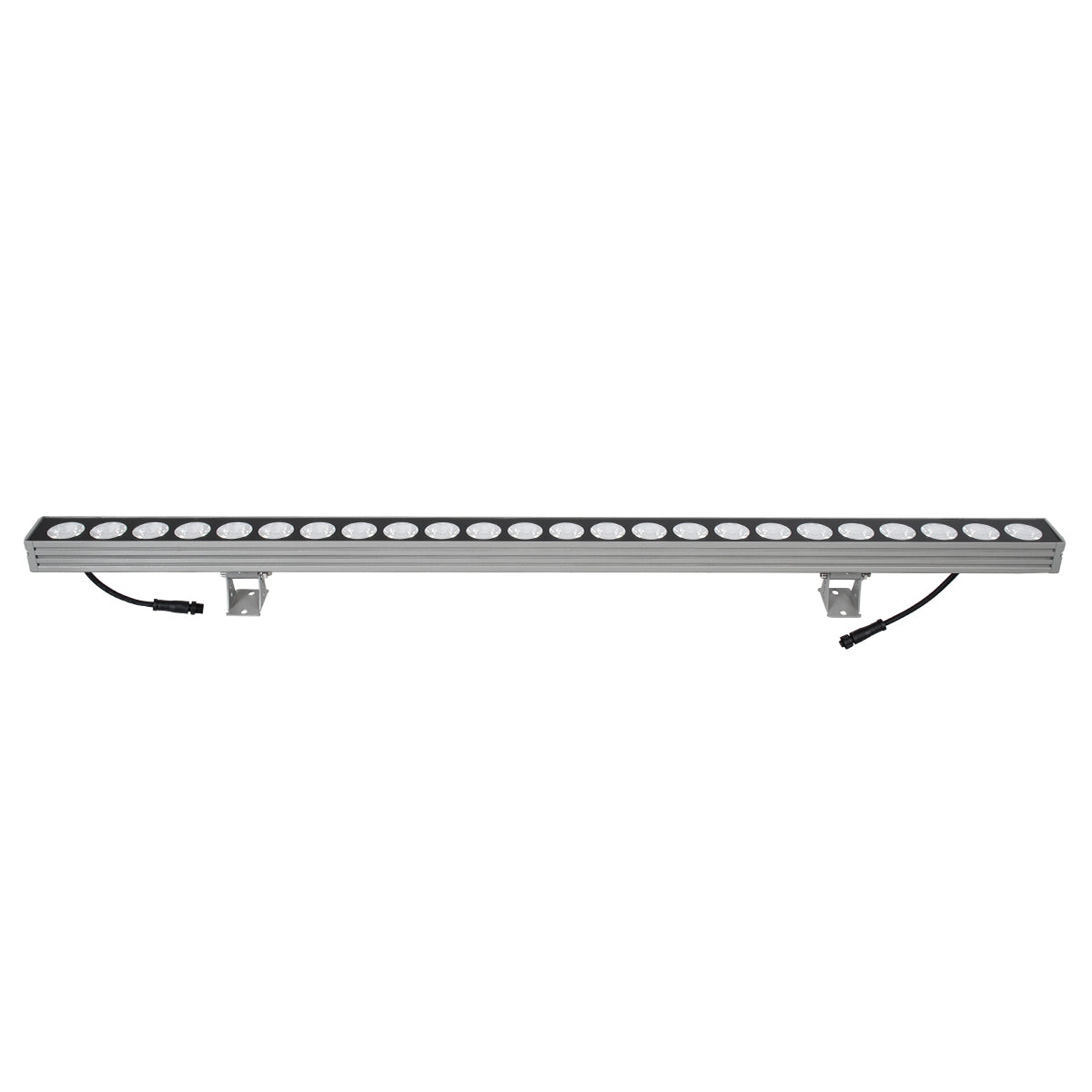 GloboStar® WASHER-JAVIA 90554 Μπάρα Φωτισμού Wall Washer LED 48W 3840lm 5° DC 24V Αδιάβροχο IP67 Μ100 x Π5.2 x Υ3.6cm (Υ8.5 με Βάση) Αρχιτεκτονικό Πορτοκαλί 2200K - Γκρι Ανθρακί - 3 Years Warranty - ledmania.gr