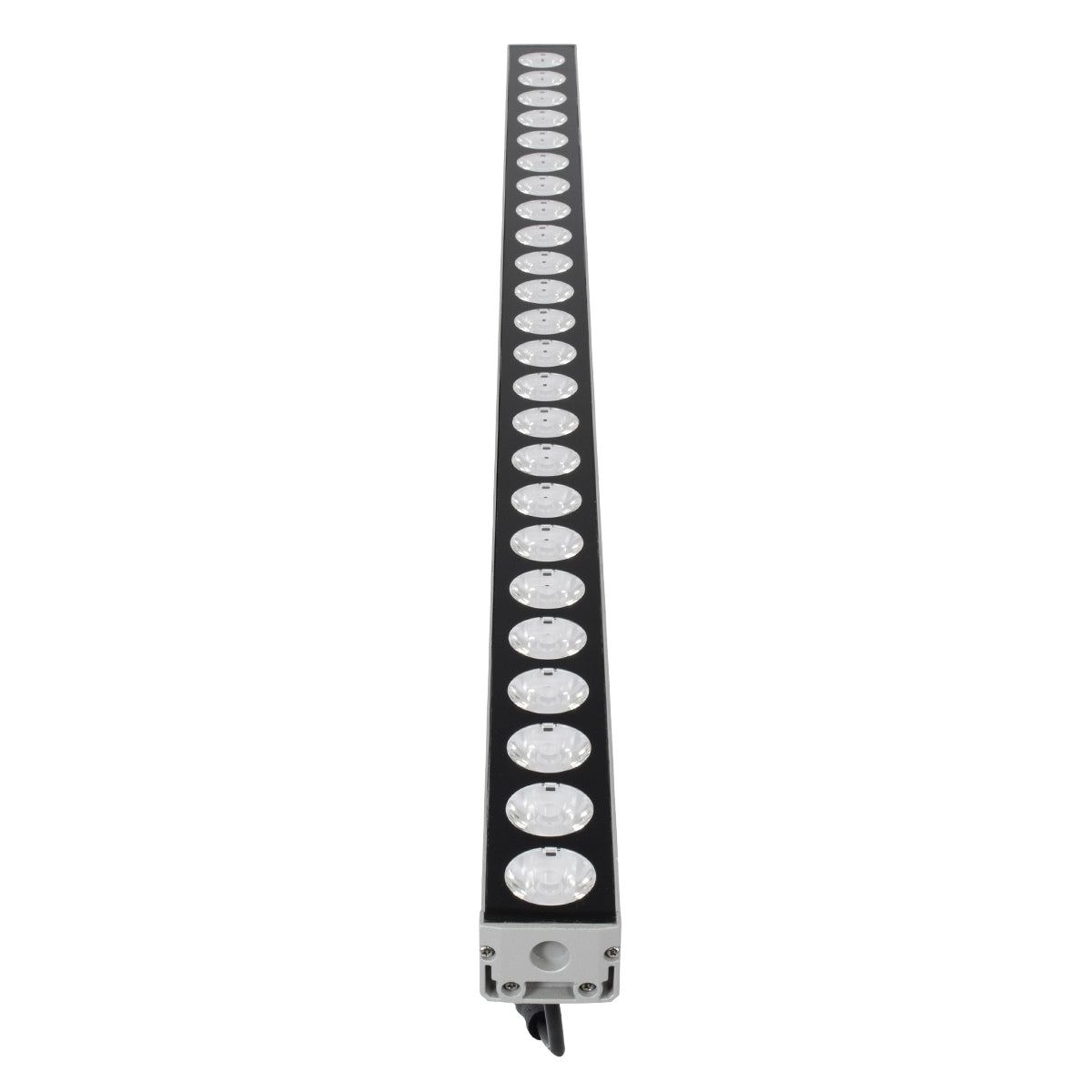 GloboStar® WASHER-JAVIA 90555 Μπάρα Φωτισμού Wall Washer LED 48W 4080lm 5° DC 24V Αδιάβροχο IP67 Μ100 x Π5.2 x Υ3.6cm (Υ8.5 με Βάση) Θερμό Λευκό 2700K - Γκρι Ανθρακί - 3 Years Warranty - ledmania.gr
