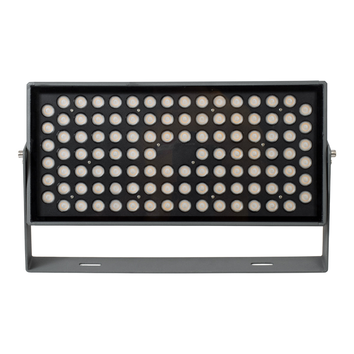 GloboStar® FLOOD-ZANA 90558 Προβολέας Wall Washer για Φωτισμό Κτιρίων LED 100W 9000lm 30° DC 24V Αδιάβροχο IP65 Μ45.5 x Π28 x Υ10cm Θερμό Λευκό 2700K - Γκρι Ανθρακί - 3 Years Warranty - ledmania.gr