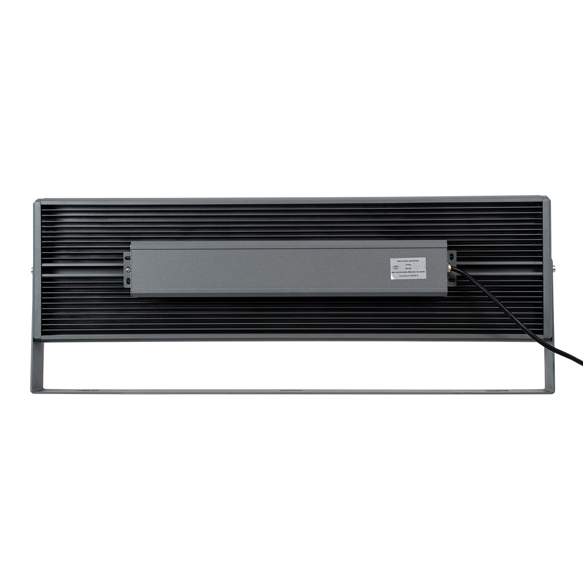 GloboStar® FLOOD-ZANA 90560 Προβολέας Wall Washer για Φωτισμό Κτιρίων LED 200W 18000lm 30° DC 24V Αδιάβροχο IP65 Μ70 x Π29 x Υ10cm Θερμό Λευκό 2700K - Γκρι Ανθρακί - 3 Years Warranty - ledmania.gr