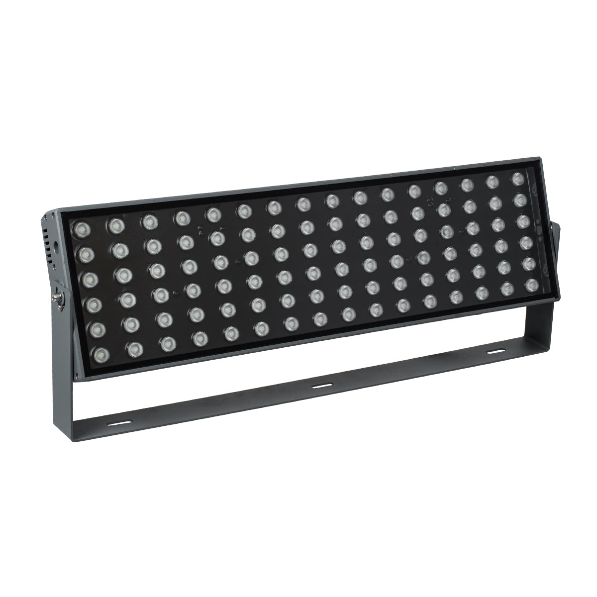 GloboStar® FLOOD-ZANA 90561 Προβολέας Wall Washer για Φωτισμό Κτιρίων LED 200W 17000lm 30° DC 24V Αδιάβροχο IP65 Μ70 x Π29 x Υ10cm RGBW DMX512 - Γκρι Ανθρακί - 3 Years Warranty - ledmania.gr