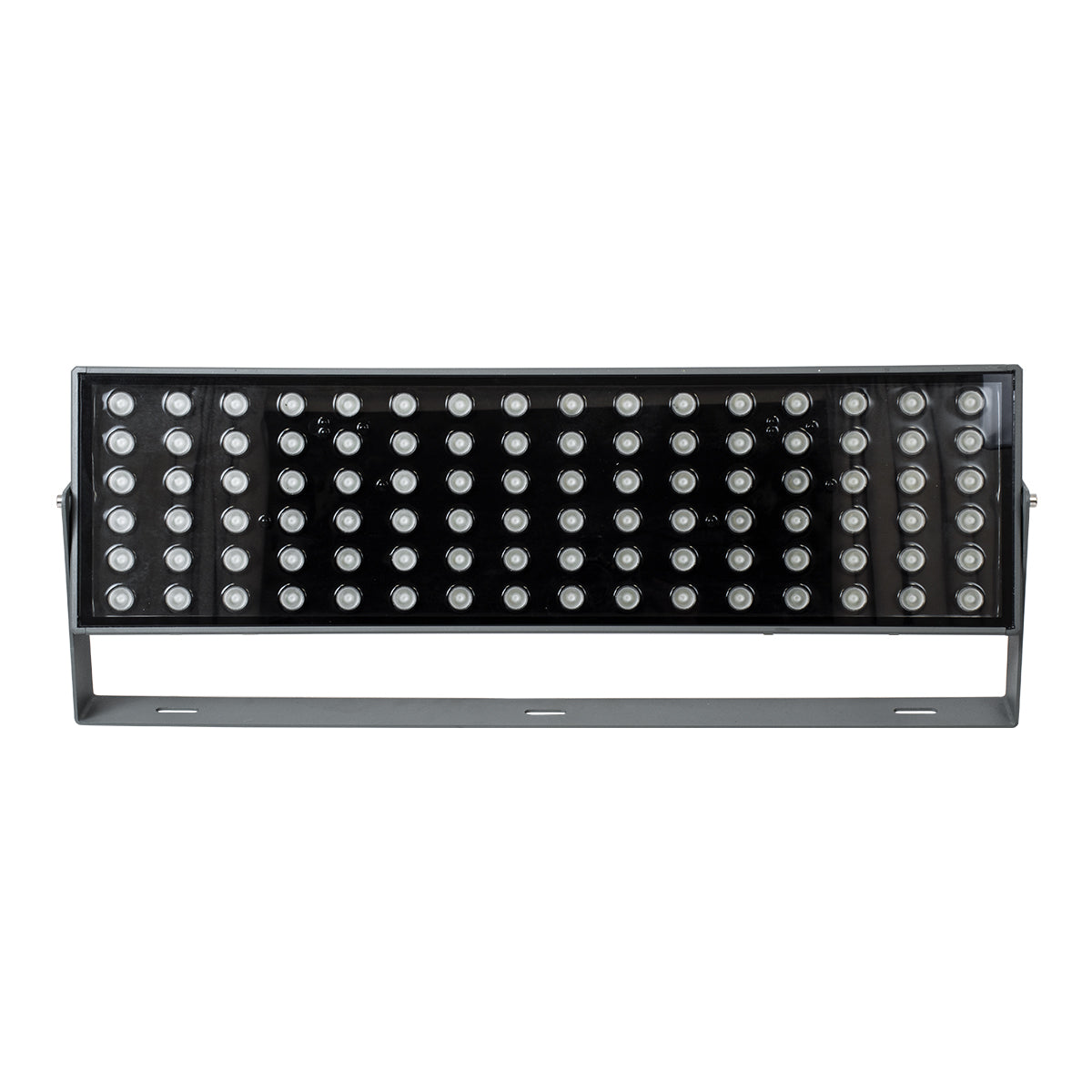 GloboStar® FLOOD-ZANA 90561 Προβολέας Wall Washer για Φωτισμό Κτιρίων LED 200W 17000lm 30° DC 24V Αδιάβροχο IP65 Μ70 x Π29 x Υ10cm RGBW DMX512 - Γκρι Ανθρακί - 3 Years Warranty - ledmania.gr