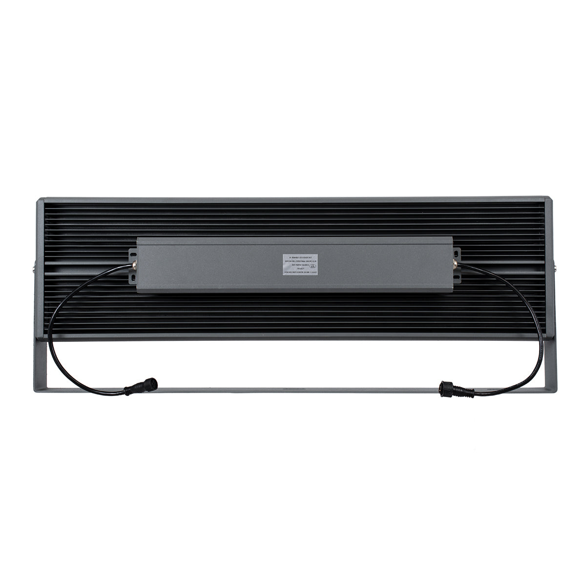 GloboStar® FLOOD-ZANA 90561 Προβολέας Wall Washer για Φωτισμό Κτιρίων LED 200W 17000lm 30° DC 24V Αδιάβροχο IP65 Μ70 x Π29 x Υ10cm RGBW DMX512 - Γκρι Ανθρακί - 3 Years Warranty - ledmania.gr