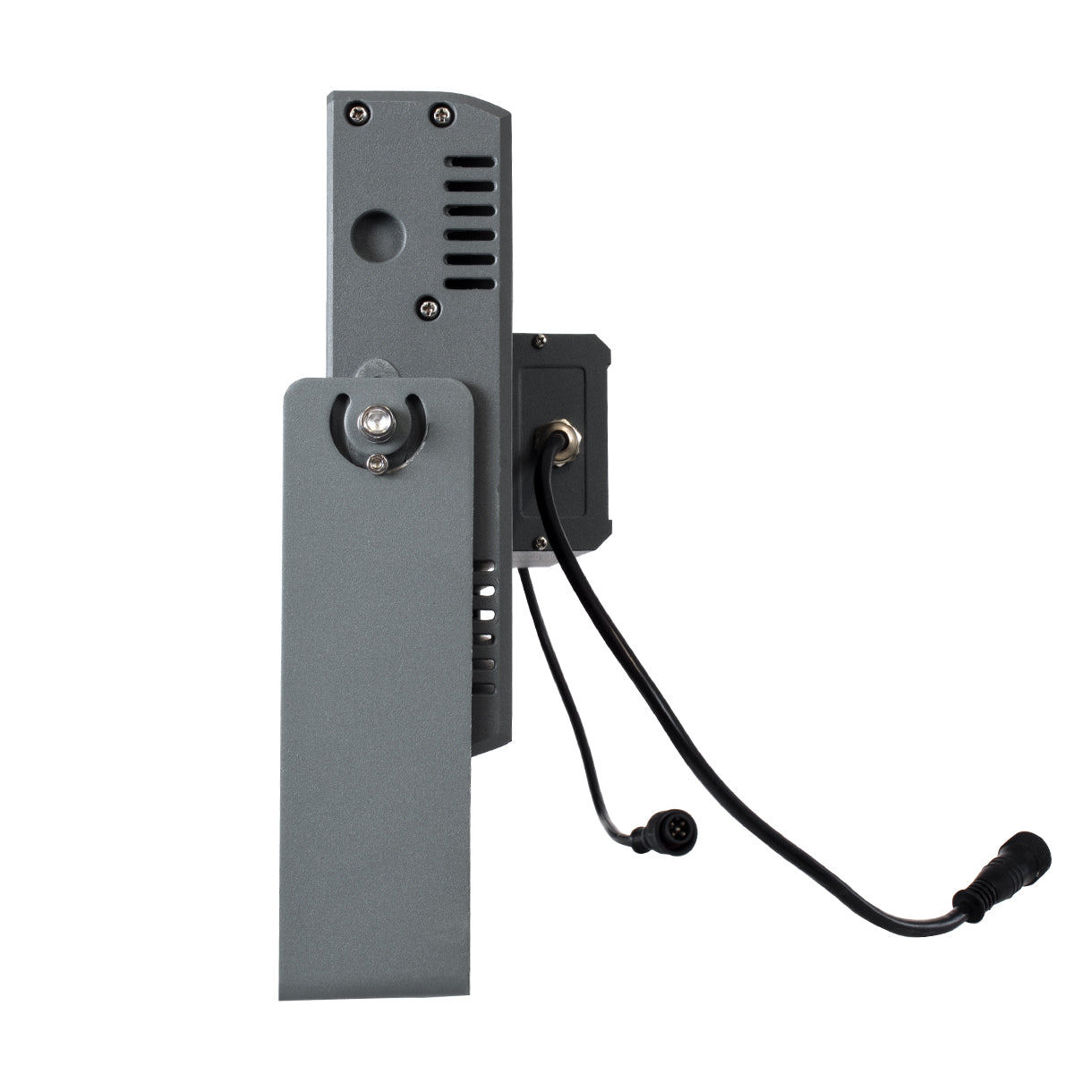 GloboStar® FLOOD-ZANA 90561 Προβολέας Wall Washer για Φωτισμό Κτιρίων LED 200W 17000lm 30° DC 24V Αδιάβροχο IP65 Μ70 x Π29 x Υ10cm RGBW DMX512 - Γκρι Ανθρακί - 3 Years Warranty - ledmania.gr