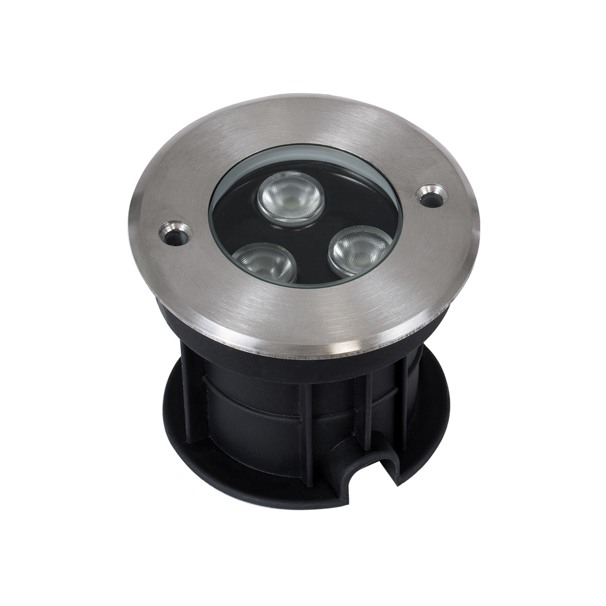 GloboStar® UNDERWATER-JULIA 90564 Υποβρύχιο Χωνευτό Φωτιστικό Σποτ Ειδικό για Σιντριβάνια LED 3W 255lm 15° DC 24V Αδιάβροχο IP68 Φ10 x Υ7.5cm RGBW DMX512 - Ανοξείδωτο Ατσάλι - 3 Years Warranty - ledmania.gr