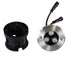 GloboStar® UNDERWATER-JULIA 90564 Υποβρύχιο Χωνευτό Φωτιστικό Σποτ Ειδικό για Σιντριβάνια LED 3W 255lm 15° DC 24V Αδιάβροχο IP68 Φ10 x Υ7.5cm RGBW DMX512 - Ανοξείδωτο Ατσάλι - 3 Years Warranty - ledmania.gr