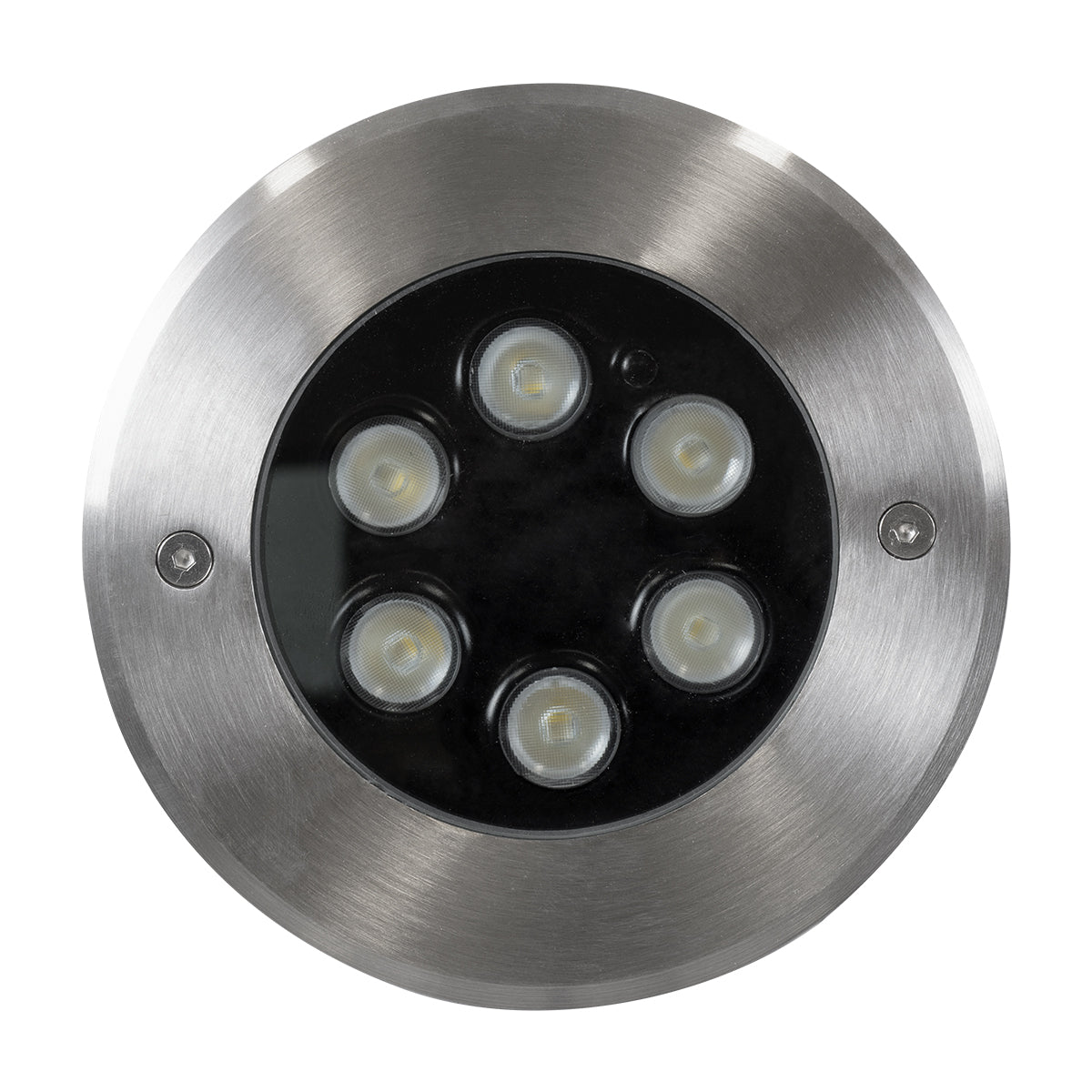 GloboStar® UNDERWATER-JULIA 90567 Υποβρύχιο Χωνευτό Φωτιστικό Σποτ Ειδικό για Σιντριβάνια LED 6W 510lm 15° DC 24V Αδιάβροχο IP68 Φ17 x Υ10.2cm RGBW DMX512 - Ανοξείδωτο Ατσάλι - 3 Years Warranty - ledmania.gr
