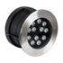 GloboStar® UNDERWATER-JULIA 90570 Υποβρύχιο Χωνευτό Φωτιστικό Σποτ Ειδικό για Σιντριβάνια LED 12W 1020lm 15° DC 24V Αδιάβροχο IP68 Φ18 x Υ11.2cm RGBW DMX512 - Ανοξείδωτο Ατσάλι - 3 Years Warranty - ledmania.gr