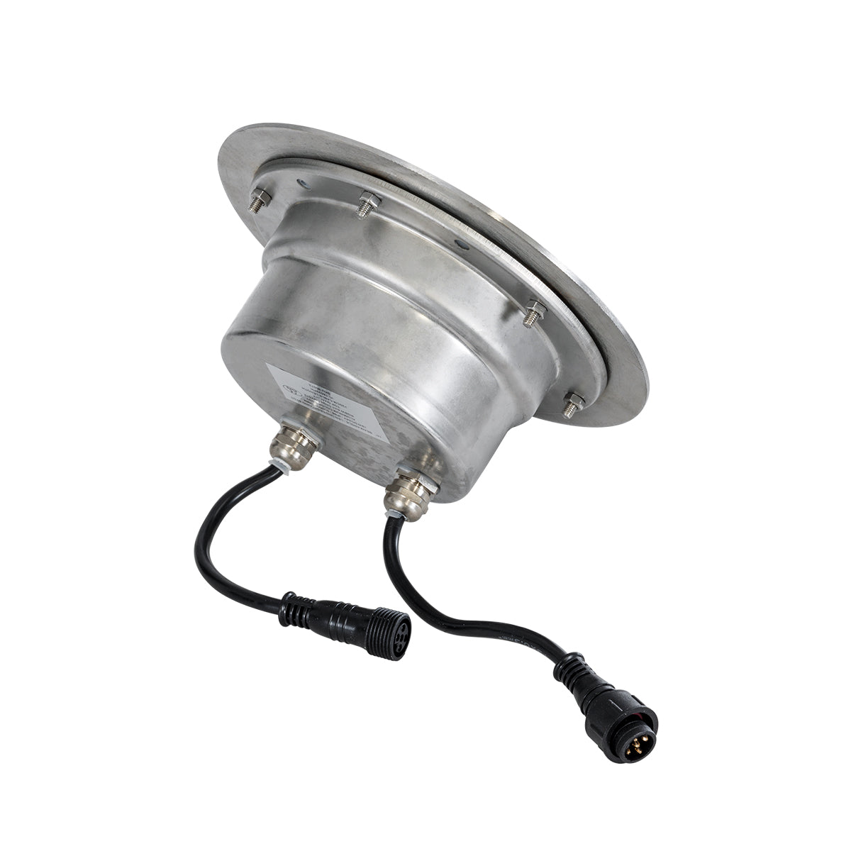GloboStar® UNDERGROUND-SINA 90573 Χωνευτό Φωτιστικό Σποτ Δαπέδου LED 18W 1530lm 15° DC 24V Αδιάβροχο IP68 Φ20 x Υ11cm RGBW DMX512 - Ανοξείδωτο Ατσάλι - 3 Χρόνια Εγγύηση - ledmania.gr