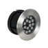 GloboStar® UNDERGROUND-SINA 90573 Χωνευτό Φωτιστικό Σποτ Δαπέδου LED 18W 1530lm 15° DC 24V Αδιάβροχο IP68 Φ20 x Υ11cm RGBW DMX512 - Ανοξείδωτο Ατσάλι - 3 Χρόνια Εγγύηση - ledmania.gr