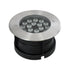 GloboStar® UNDERGROUND-SINA 90573 Χωνευτό Φωτιστικό Σποτ Δαπέδου LED 18W 1530lm 15° DC 24V Αδιάβροχο IP68 Φ20 x Υ11cm RGBW DMX512 - Ανοξείδωτο Ατσάλι - 3 Χρόνια Εγγύηση - ledmania.gr
