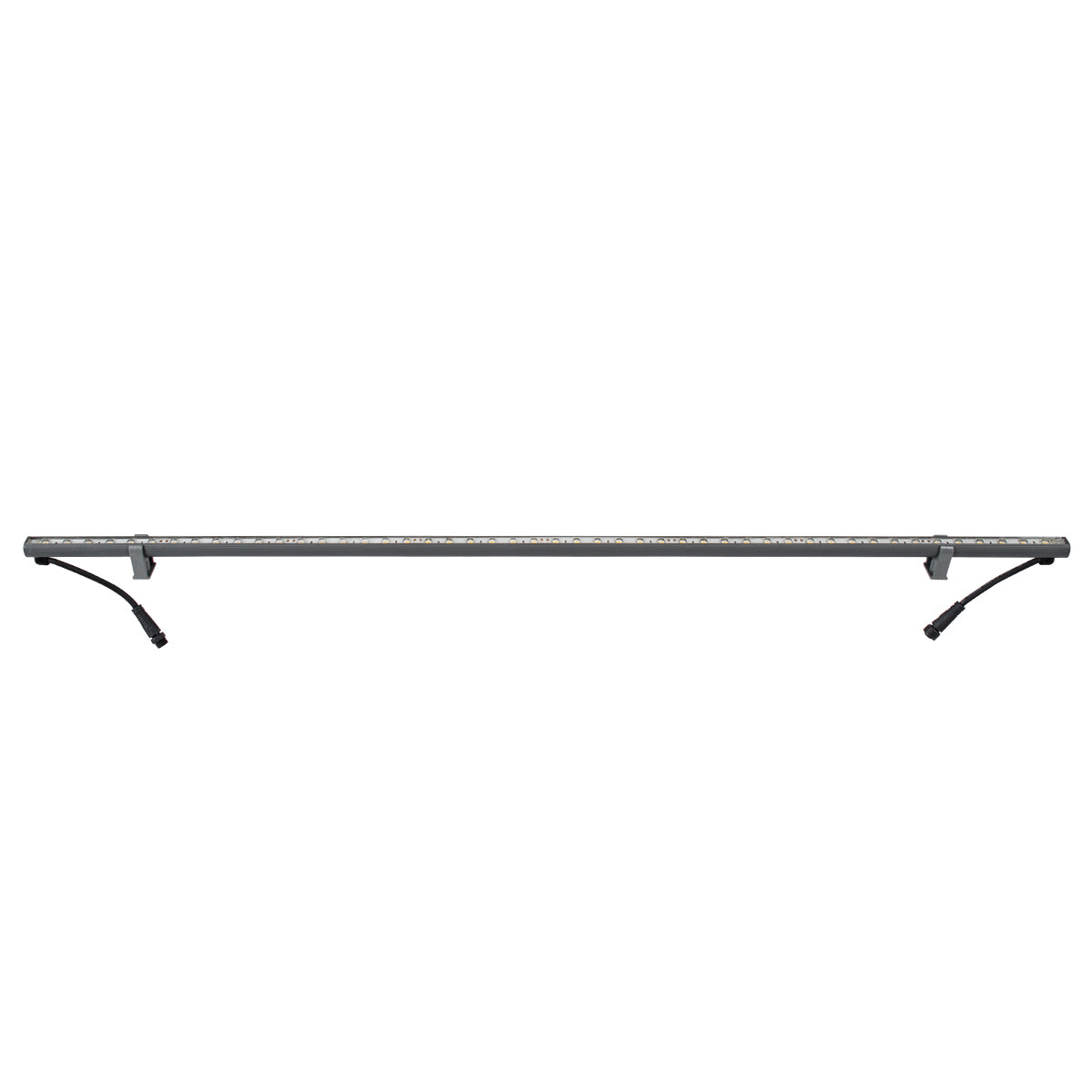 GloboStar® WASHER-STELLAR 90576 Μπάρα Φωτισμού Ultra Slim Wall Washer LED 12W 1140lm 30° DC 24V Αδιάβροχο IP67 Μ100 x Π2 x Υ1.8cm Φυσικό Λευκό 4500K - Γκρι Ανθρακί - 3 Years Warranty - ledmania.gr