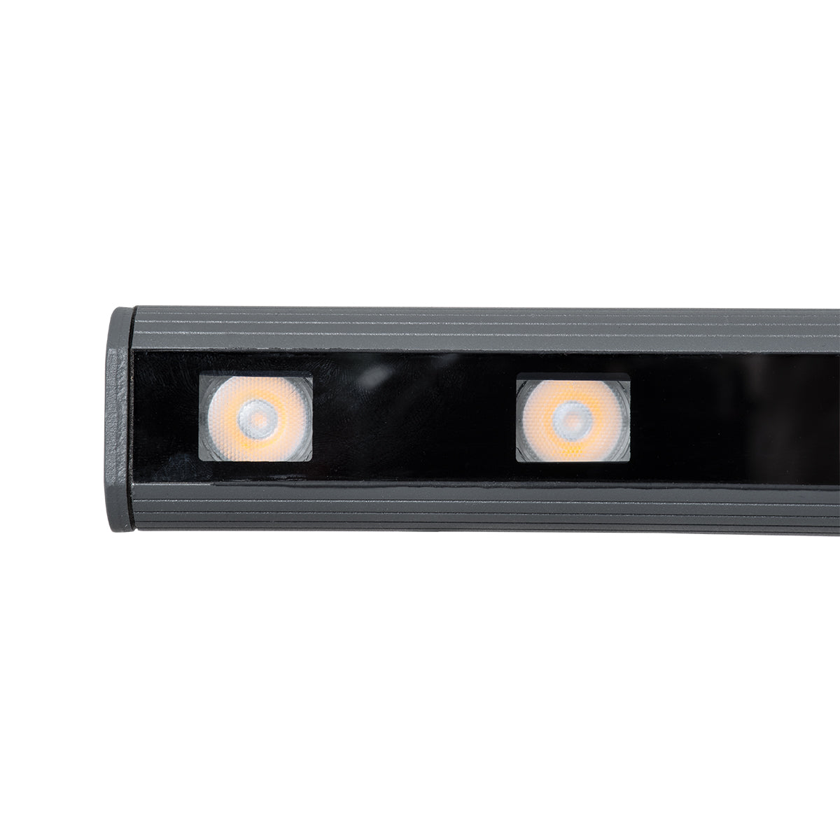 GloboStar® WASHER-PANDA 90580 Μπάρα Φωτισμού Ultra Slim Wall Washer LED 18W 1710lm 15° DC 24V Αδιάβροχο IP67 Μ100 x Π4 x Υ3.5cm Φυσικό Λευκό 4500K - Γκρι Ανθρακί - 3 Years Warranty - ledmania.gr
