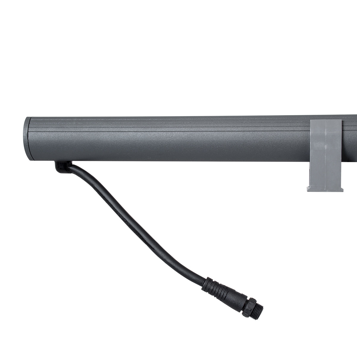 GloboStar® WASHER-PANDA 90581 Μπάρα Φωτισμού Ultra Slim Wall Washer LED 18W 1530lm 15° DC 24V Αδιάβροχο IP67 Μ100 x Π4 x Υ3.5cm RGBW DMX512 - Γκρι Ανθρακί - 3 Years Warranty - ledmania.gr