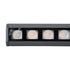 GloboStar® WASHER-PANDA 90582 Μπάρα Φωτισμού Ultra Slim Wall Washer LED 36W 3060lm 15° DC 24V Αδιάβροχο IP67 Μ100 x Π4 x Υ3.5cm Αρχιτεκτονικό Πορτοκαλί 2200K - Γκρι Ανθρακί - 3 Years Warranty - ledmania.gr