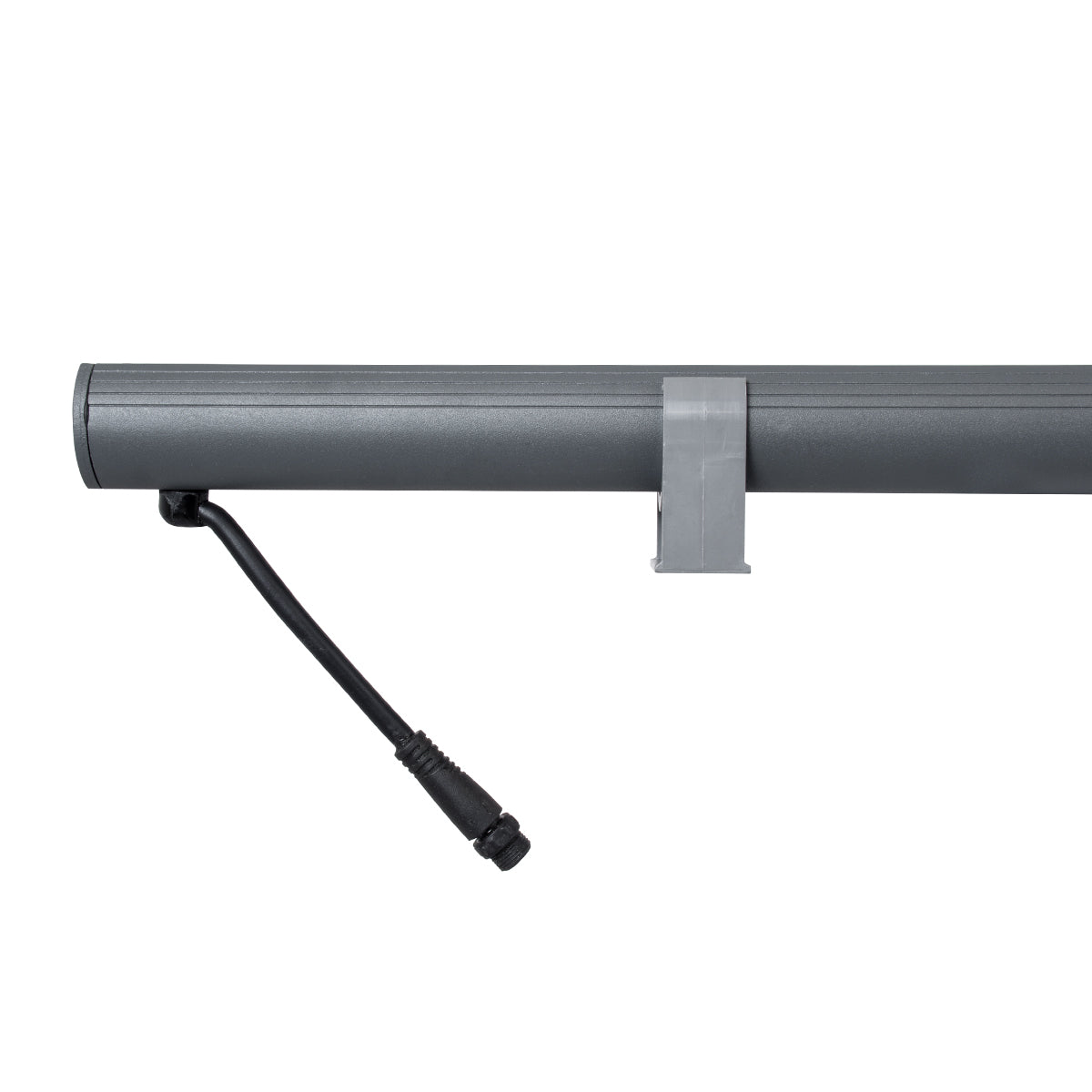 GloboStar® WASHER-PANDA 90583 Μπάρα Φωτισμού Ultra Slim Wall Washer LED 36W 3240lm 15° DC 24V Αδιάβροχο IP67 Μ100 x Π4 x Υ3.5cm Θερμό Λευκό 2700K - Γκρι Ανθρακί - 3 Years Warranty - ledmania.gr