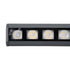 GloboStar® WASHER-PANDA 90583 Μπάρα Φωτισμού Ultra Slim Wall Washer LED 36W 3240lm 15° DC 24V Αδιάβροχο IP67 Μ100 x Π4 x Υ3.5cm Θερμό Λευκό 2700K - Γκρι Ανθρακί - 3 Years Warranty - ledmania.gr
