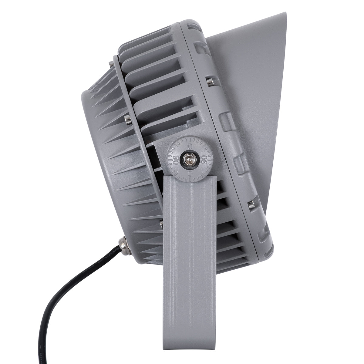 GloboStar® FLOOD-MENA 90337 Προβολέας Wall Washer με Αντιθαμβωτική Γρίλια για Φωτισμό Κτιρίων LED 36W 3060lm 30° AC 220-240V Αδιάβροχο IP67 L23.5 x W17.5 x H25.5cm Αρχιτεκτονικό Πορτοκαλί 2200K - Γκρι Ανθρακί - 3 Years Warranty - ledmania.gr