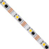 GloboStar® 90598 Digital Pixel Addressable Strip - Ψηφιακή Ταινία LED SMD 5050 9W/m 30LED/m 30PIXEL/m SPI/TTL Protocol IC TM1908 810lm/m 120° DC 12V IP20 Θερμό Λευκό 2700K - Λευκό Σώμα - Μ5000 x Π10 x Υ2mm - Συσκευασία 5 Μέτρων - ledmania.gr