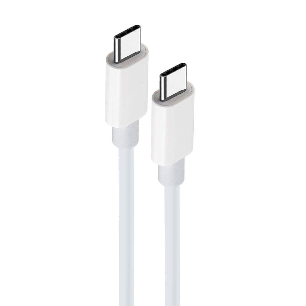 MAXLIFE MXUC-05 CABLE USB-C - USB-C 2M 20W WHITE - ledmania.gr