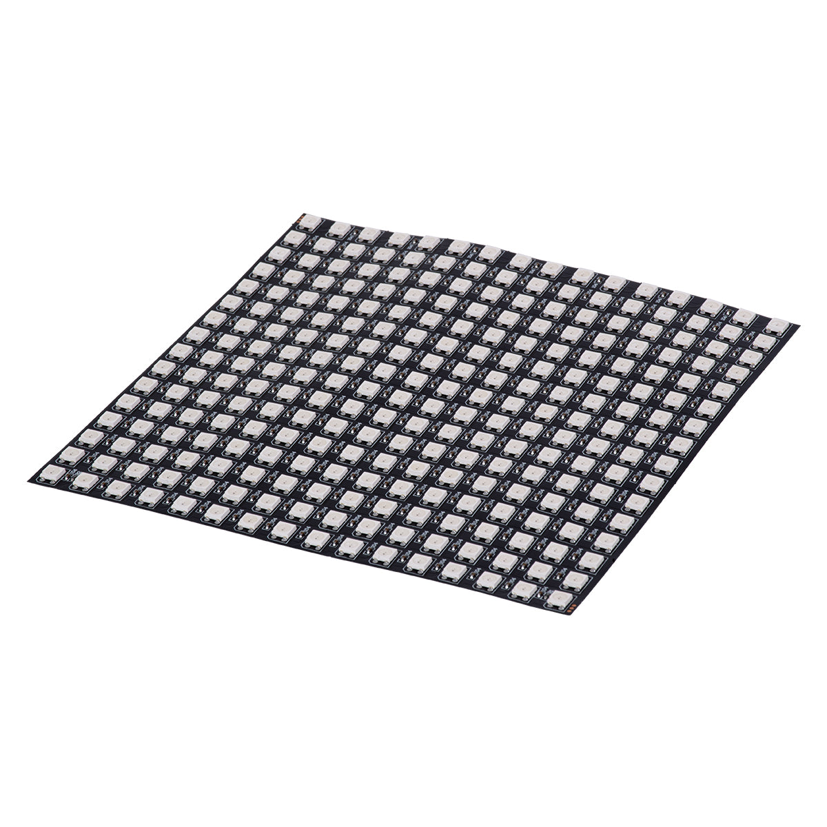 loboStar® 90608 Digital Pixel Addressable Plate - Ψηφιακή Πλακέτα LED SMD 5050 61W/m 256LED/unit 256PIXEL/unit SPI/TTL Protocol IC WS2812/SK6812 4880lm/unit 120° DC 5V IP20 RGB - Μαύρο Σώμα - Μ160 x Π160 x Υ2mm - 5 Χρόνια Εγγύηση - ledmania.gr