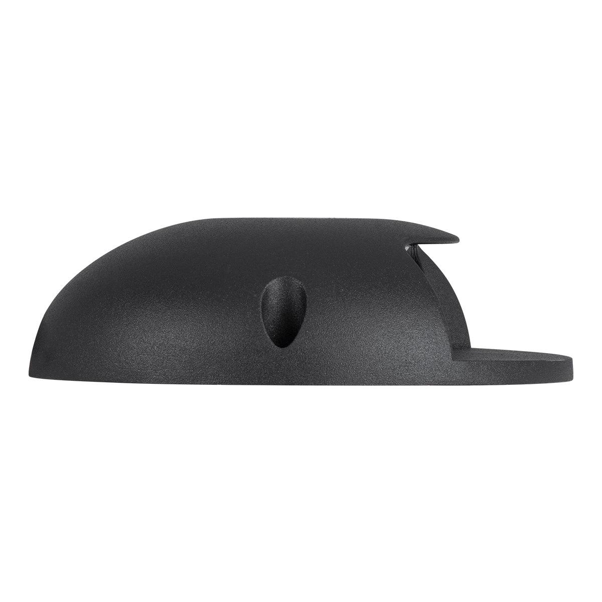 GloboStar® STEP-LUNA 90618 Επιφανειακό Φωτιστικό Σκαλοπατιού - Διαδρόμου LED 6W 600lm 10° DC 24V Αδιάβροχο IP65 Φ12 x Υ3cm Πολύχρωμο RGB DMX512 - Μαύρο - 3 Years Warranty - ledmania.gr