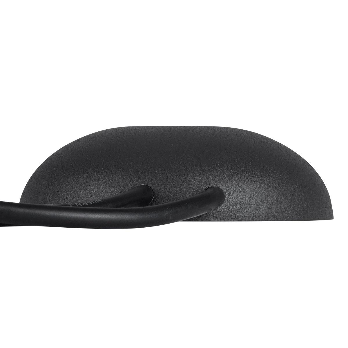 GloboStar® STEP-LUNA 90618 Επιφανειακό Φωτιστικό Σκαλοπατιού - Διαδρόμου LED 6W 600lm 10° DC 24V Αδιάβροχο IP65 Φ12 x Υ3cm Πολύχρωμο RGB DMX512 - Μαύρο - 3 Years Warranty - ledmania.gr