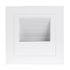GloboStar® STEP-MINA 90626 Χωνευτό Φωτιστικό Σκαλοπατιού - Διαδρόμου LED 3W 330lm 30° DC 24V Αδιάβροχο IP65 Μ8.3 x Π8.3 x Υ5cm Θερμό Λευκό 2700K - Λευκό - 3 Years Warranty - ledmania.gr