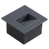 GloboStar® STEP-MINA 90627 Χωνευτό Φωτιστικό Σκαλοπατιού - Διαδρόμου LED 3W 330lm 30° DC 24V Αδιάβροχο IP65 Μ8.3 x Π8.3 x Υ5cm Θερμό Λευκό 2700K - Γκρι Ανθρακί - 3 Years Warranty - ledmania.gr
