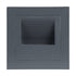 GloboStar® STEP-MINA 90627 Χωνευτό Φωτιστικό Σκαλοπατιού - Διαδρόμου LED 3W 330lm 30° DC 24V Αδιάβροχο IP65 Μ8.3 x Π8.3 x Υ5cm Θερμό Λευκό 2700K - Γκρι Ανθρακί - 3 Years Warranty - ledmania.gr